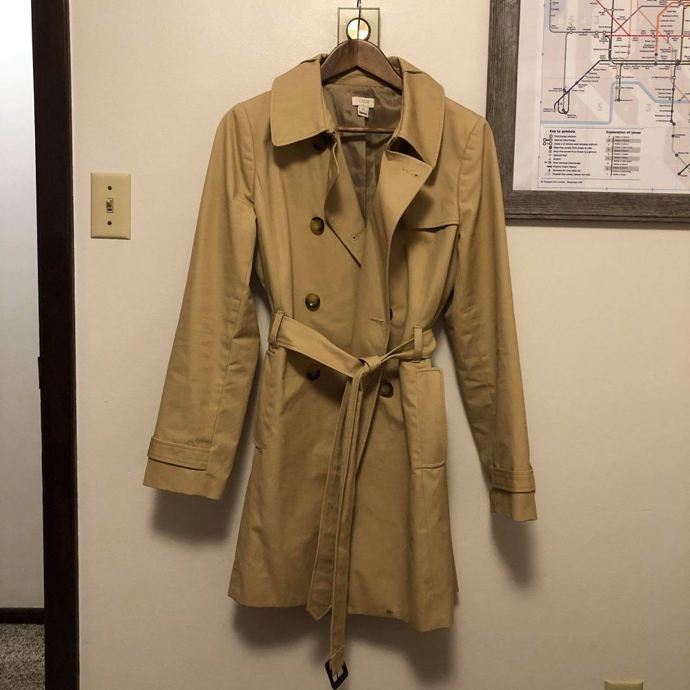 J. Crew Factory Classic Trench Coat